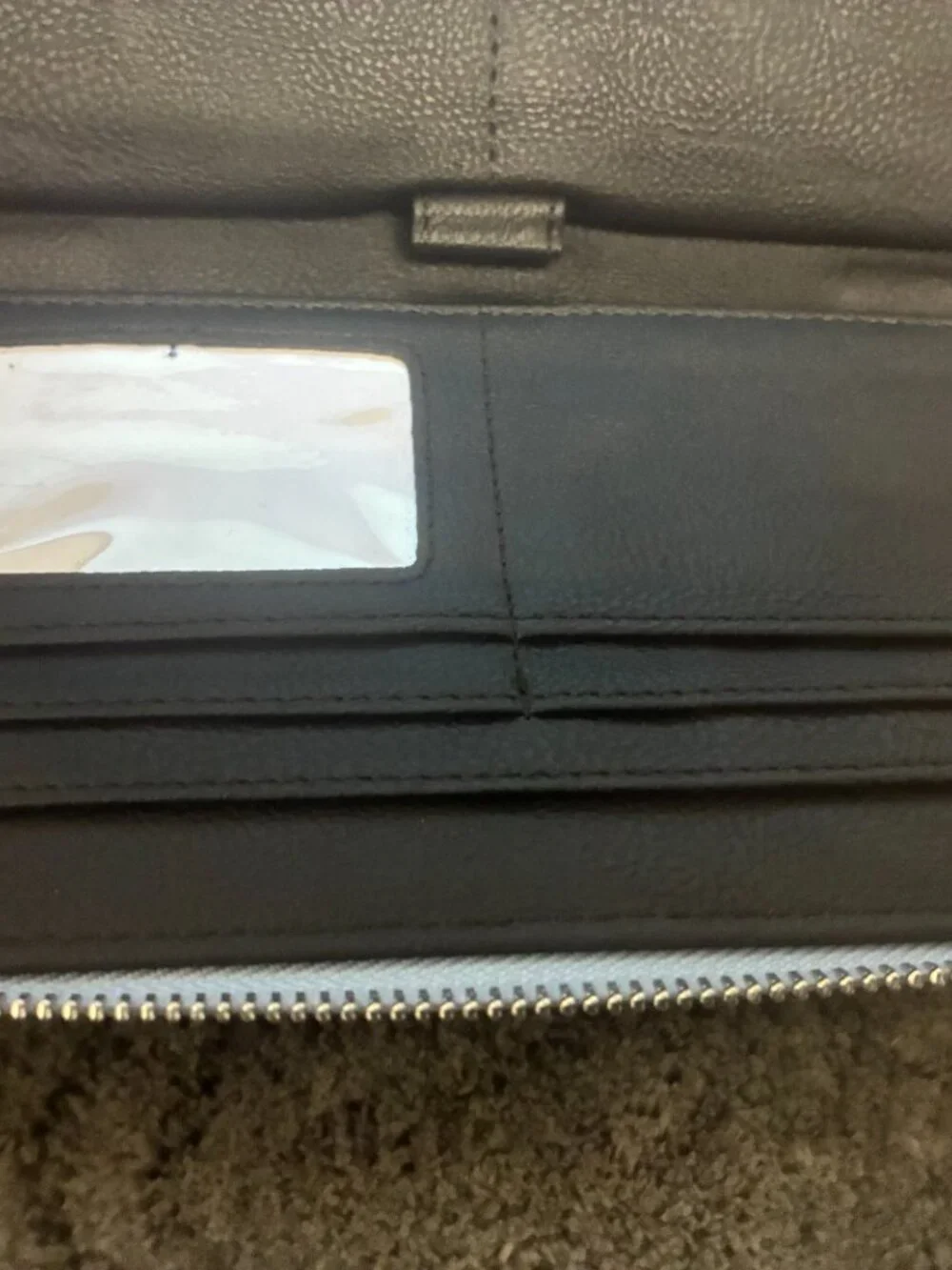 Steve Madden Bzippy Blue Haze Zip Around Wallet